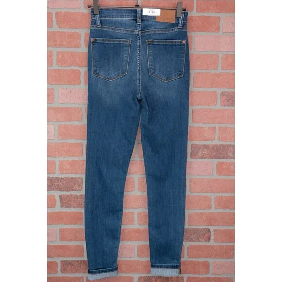 Judy Blue Skinny Jeans w/ Optional Cuff - Picture 8 of 15